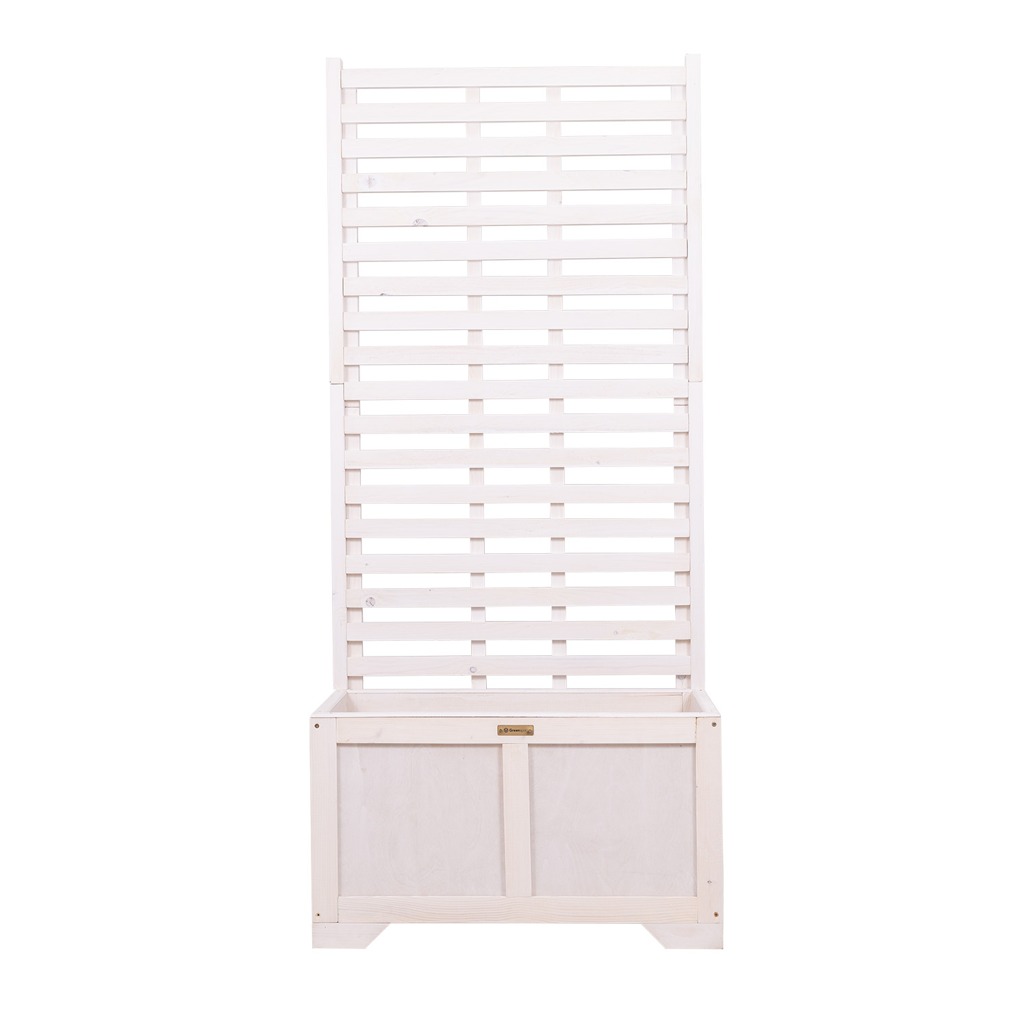 Vintage-Pflanzkübel mit Pergola